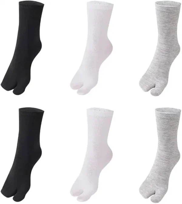 Generic 6 Pares De Unisex Tabi Calcetines De