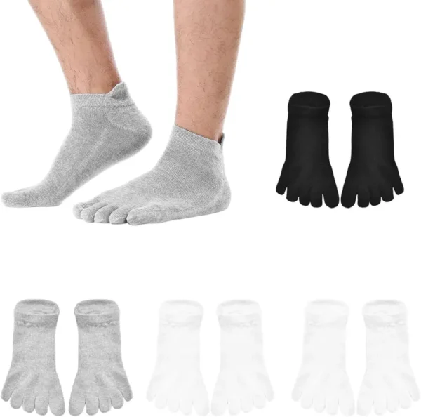ZBHDEYG 4 pares de calcetines de dedo del