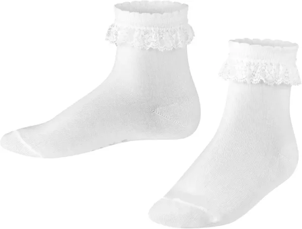 Falke Unisex niños Romantic Lace calcetines Transpirable Algodón