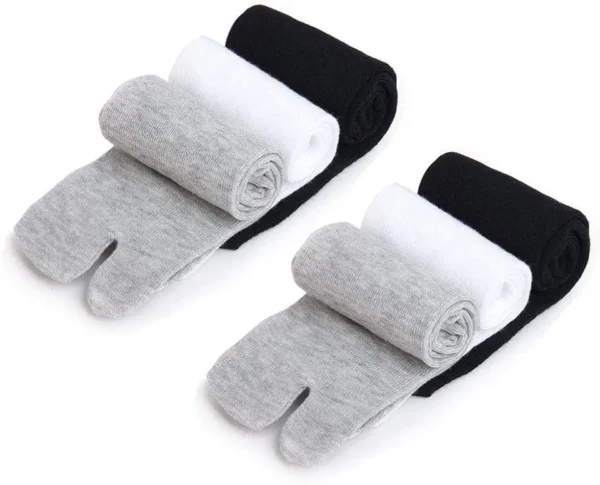 Bongles Flip Flop Calcetines de algodón elástico calcetines