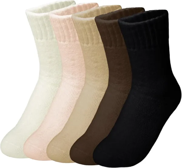 YloveM Calcetines Térmicos para Mujer Calcetines Gruesos