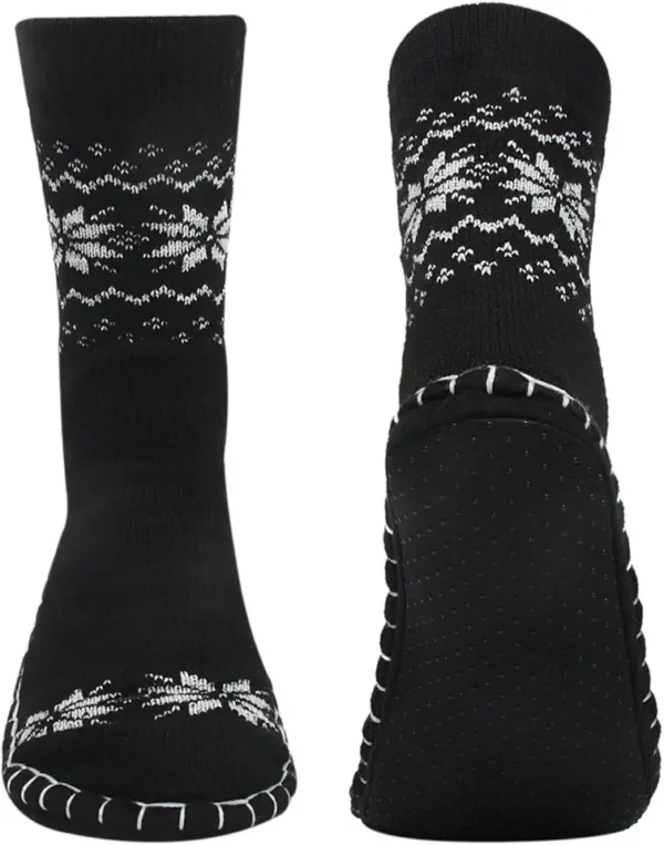 Vihir Calcetines de punto antideslizantes para hombre
