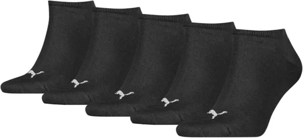 PUMA Sneaker Calcetines (Pack de 5) Unisex