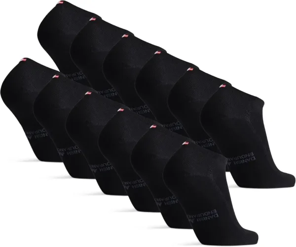 DANISH ENDURANCE Calcetines Tobilleros en Bambú, Calcetines