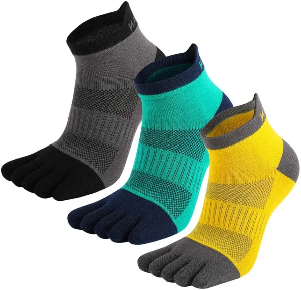 MEIKAN calcetines con dedos, Calcetines De Deporte para
