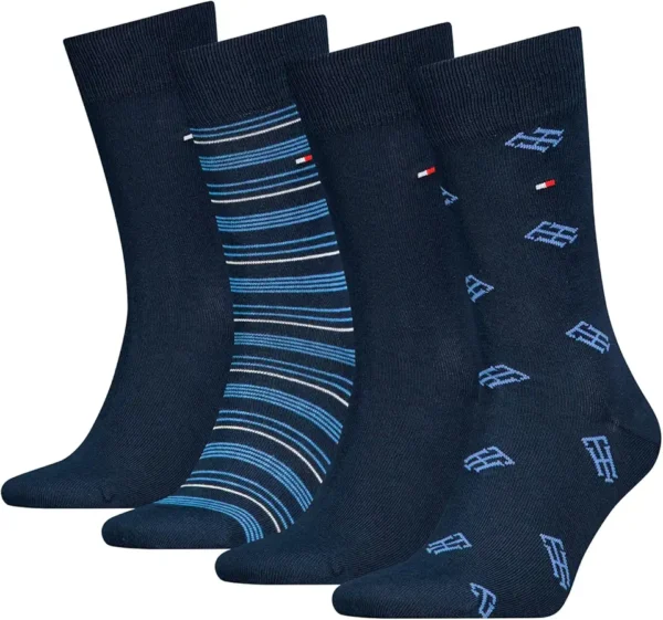 Tommy Hilfiger Classic Calcetines (Pack de 4)