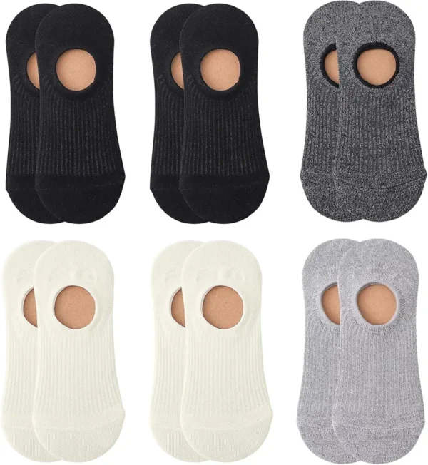 BOMOOMOO Calcetines invisibles y forros para hombres