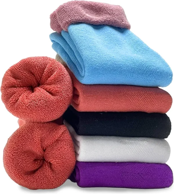 VoJoPi Calcetines Termicos para Mujer 5 Pares