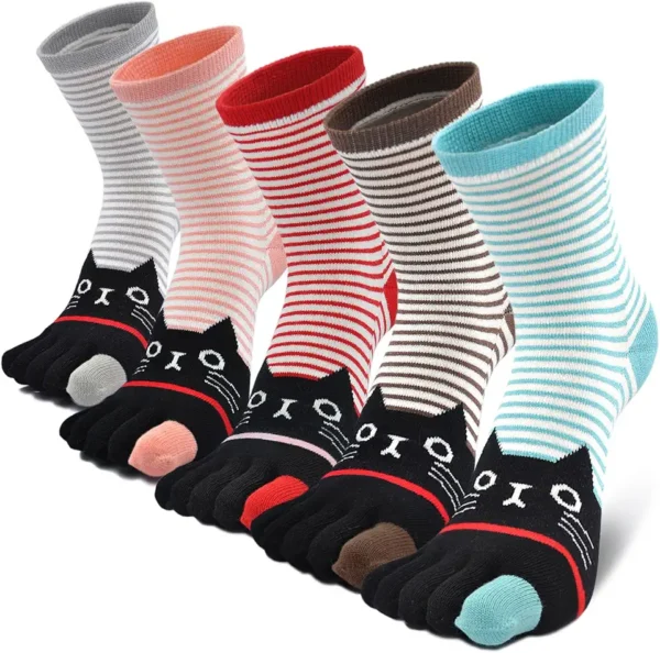 LOFIR Calcetines Divertidos de Algodón para Mujer Calcetines