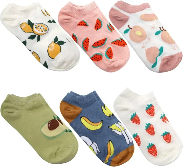 VOSSOT calcetines casuales de algodón para mujer,
