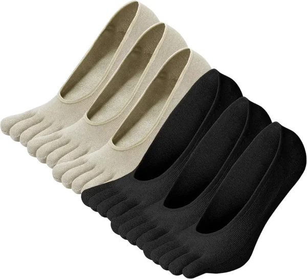 CaiDieNu Calcetines con cinco 5 dedos para Mujer