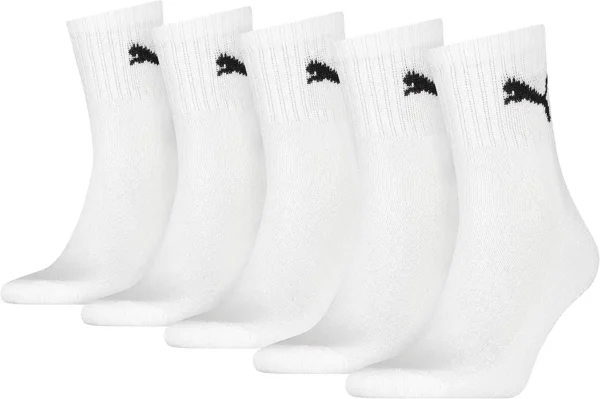PUMA Short Calcetines (Pack de 5) Unisex