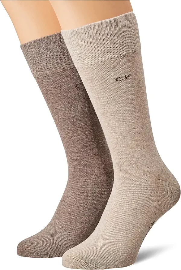 Calvin Klein Classic Calcetines (Pack de 2) para
