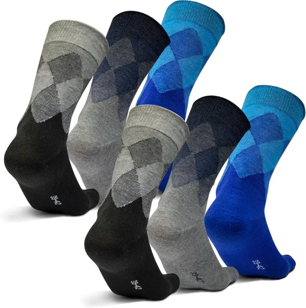 PHOENIX OF GADIR 3|6 Pares Calcetines Hombre Algodon,